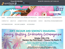 Tablet Screenshot of jimsvacuumandsewing.com